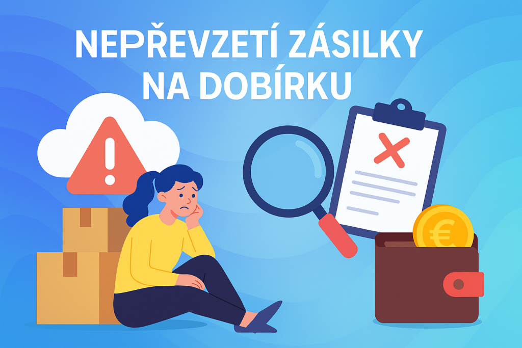 nepřevzetí zásilky na dobírku
