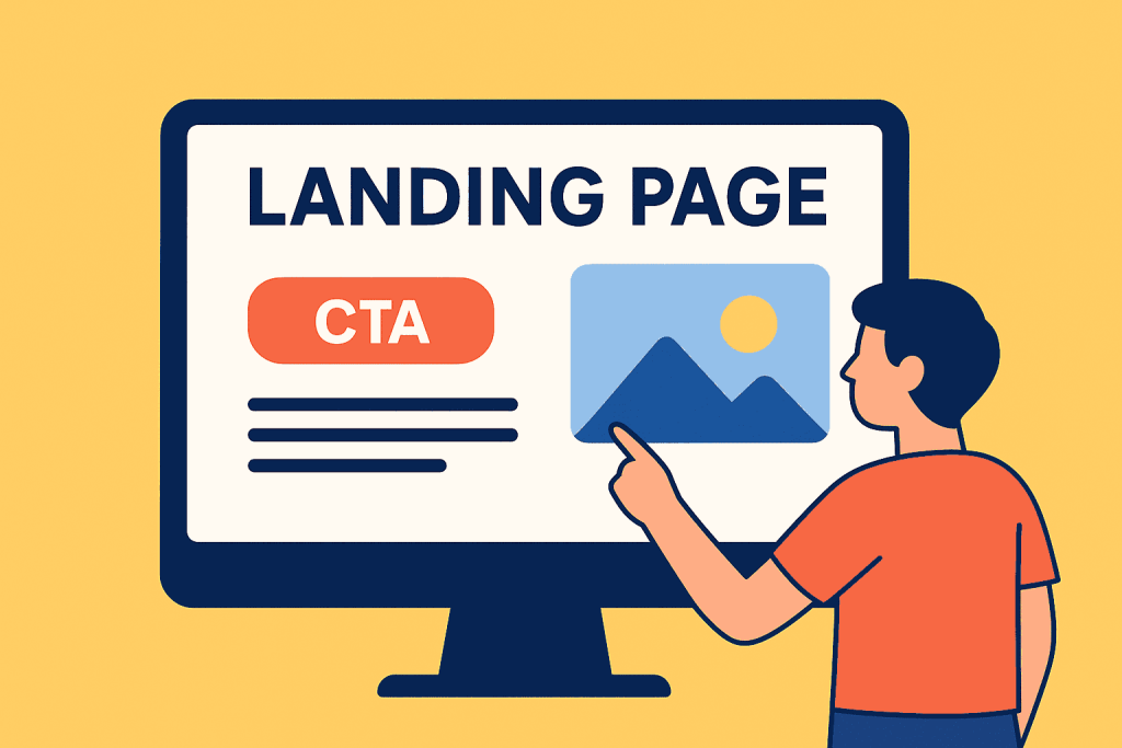 landing page